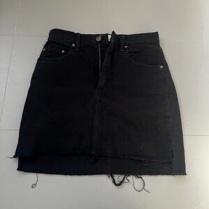 Wilfred Black Mini Skirt